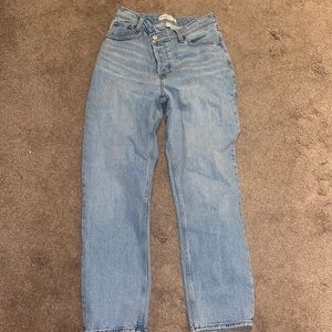 Abercrombie and Fitch Curve Love Dad Jeans